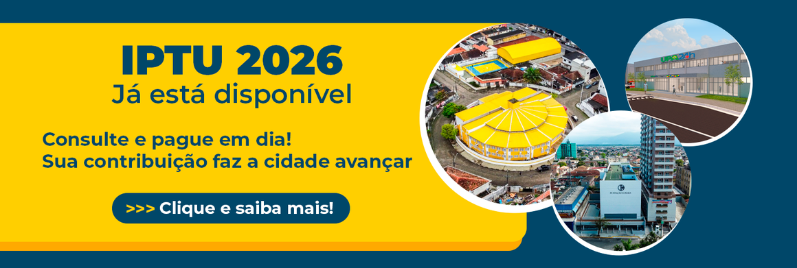 Banner IPTU 2026