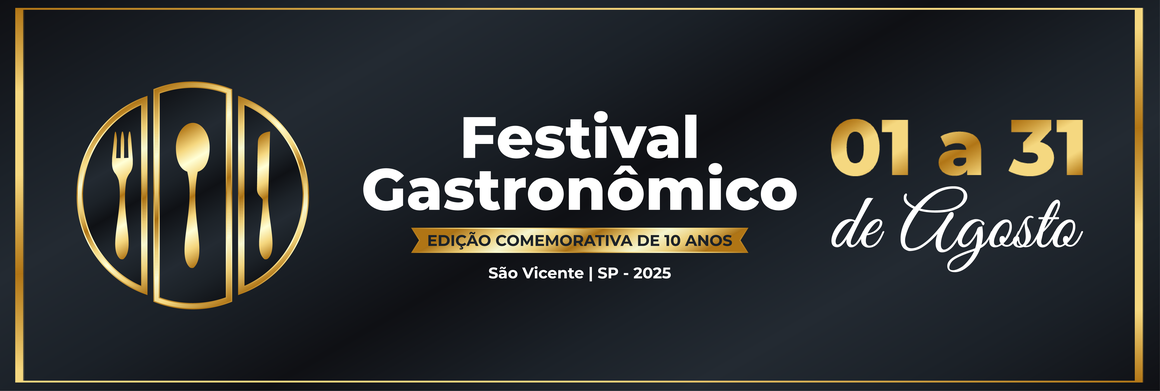 Banner - Capa Festival Gastronômico