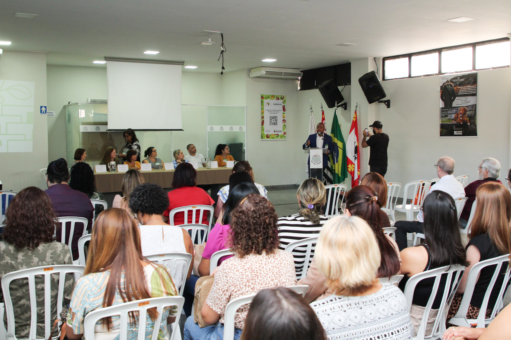 1ª Oficina Nacional impulsiona políticas públicas de segurança alimentar em São Vicente