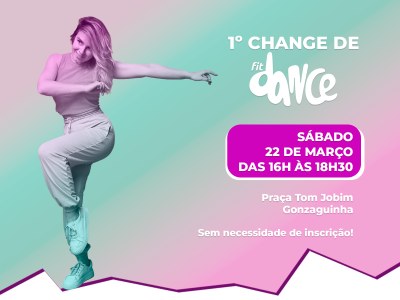 1º Change de FitDance transforma São Vicente em grande palco de ritmo e diversão