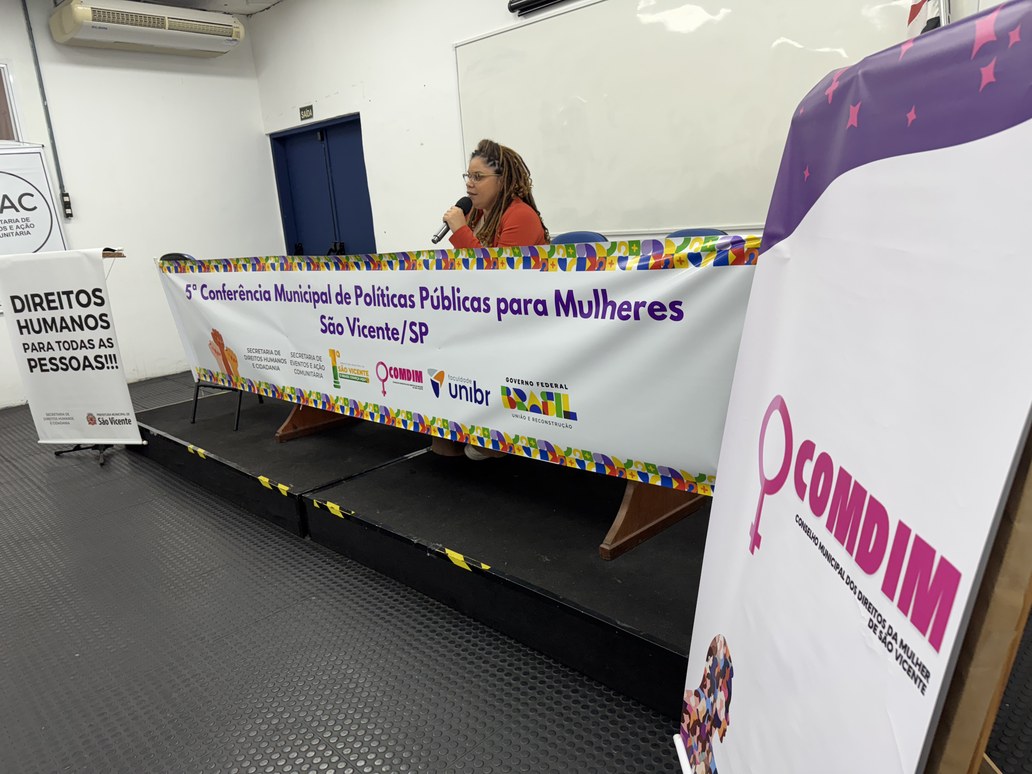 5º Conferência de Políticas para Mulheres em São Vicente elege representantes para etapa estadual