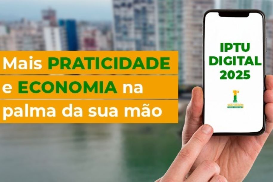 Adesão ao IPTU digital gera sustentabilidade, economia e desburocratização