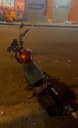 Agentes de trânsito de São Vicente recuperam moto furtada no Itararé