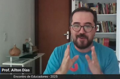 Ailton Dias propõe um olhar sensível sobre o cuidar como essência da educação
