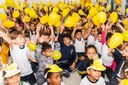 Alunos da AMEI Duque de Caxias celebram a vida com ações do Setembro Amarelo Alunos da AMEI Duque de Caxias celebram a vida com ações do Setembro Amarelo