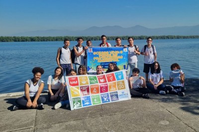 Alunos da UE Laura Filgueiras conhecem projeto ambiental no Parque Xixová-Japuí