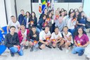Alunos de São Vicente conhecem Pedro Bandeira, autor de livro que leram durante o semestre Alunos de São Vicente conhecem Pedro Bandeira, autor de livro que leram durante o semestre