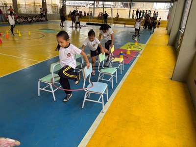 AMEI Duque de Caxias adere ao Dia do Desafio com atividades físicas e motoras