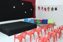 AMEI Emília inaugura sala de teatro infantil, em homenagem a professora falecida AMEI Emília inaugura sala de teatro infantil, em homenagem a professora falecida