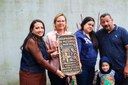 AMEI Visconde de Sabugosa inaugura comedouro em homenagem à aluna Maria Cecília AMEI Visconde de Sabugosa inaugura comedouro em homenagem à aluna Maria Cecília