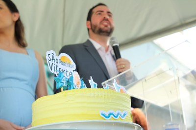 Aniversário de São Vicente é comemorado com show inédito de drone, anúncios e Encenação