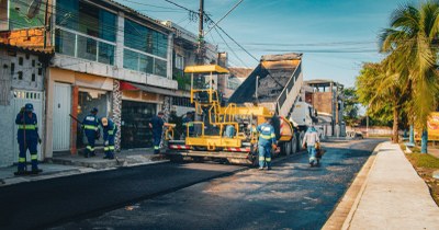 Bairro Jóquei Clube, em São Vicente, recebe investimento de R$ 1 milhão em obras de reurbanização