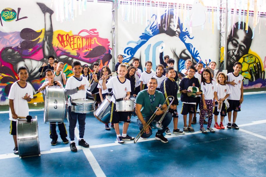 Banda da AMEI Rei Pelé celebra dois anos com evento comemorativo na sexta-feira (23)