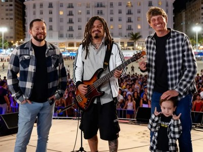 Banda de rock é atração da Arena TH+ neste domingo (1º)