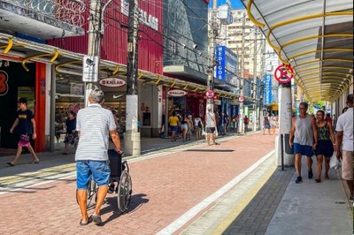 Boulevard Martim Afonso fica exclusivo para pedestres a partir desta sexta-feira (21)