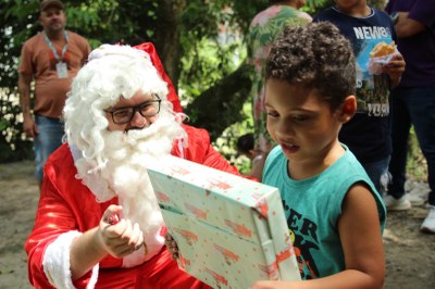 Casa do Papai Noel encanta São Vicente a partir deste final de semana