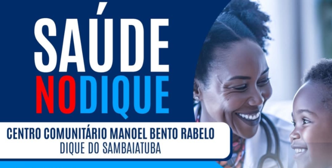 Centro Comunitário Manoel Bento Rabelo recebe evento ‘Saúde no Dique’