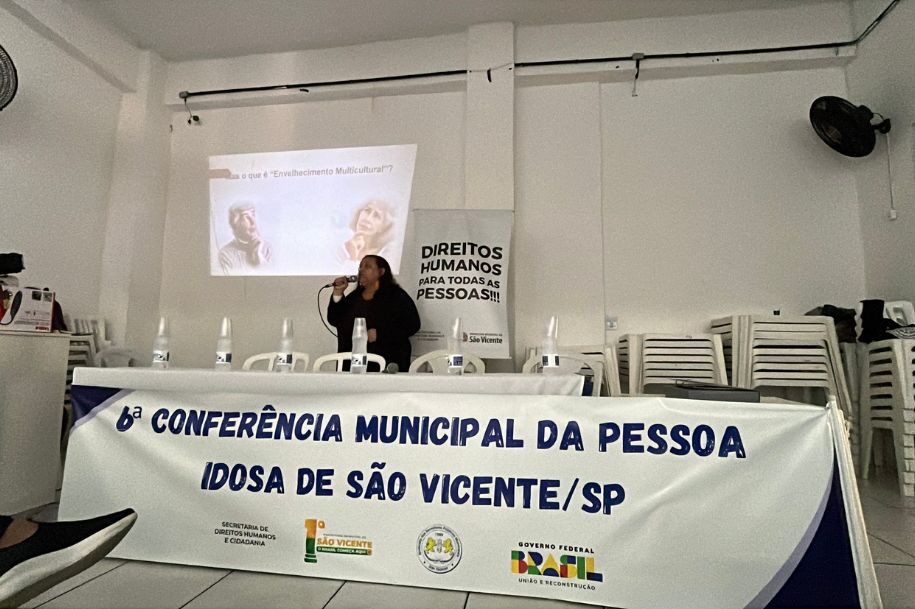 Conferência Municipal do idoso discute políticas em prol do público em São Vicente