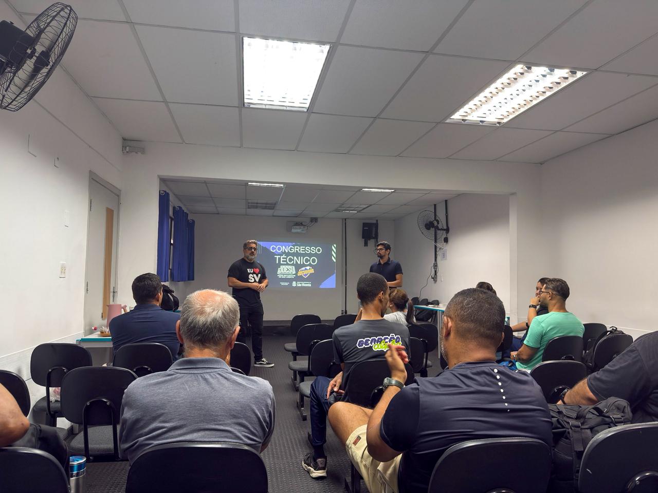 Congresso Técnico marca início da organização do Jogos Estudantis de São Vicente 2026