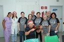 Coral natalino traz a magia do Natal para pacientes e funcionários do Hospital Dr. Olavo Horneaux Coral natalino traz a magia do Natal para pacientes e funcionários do Hospital Dr. Olavo Horneaux