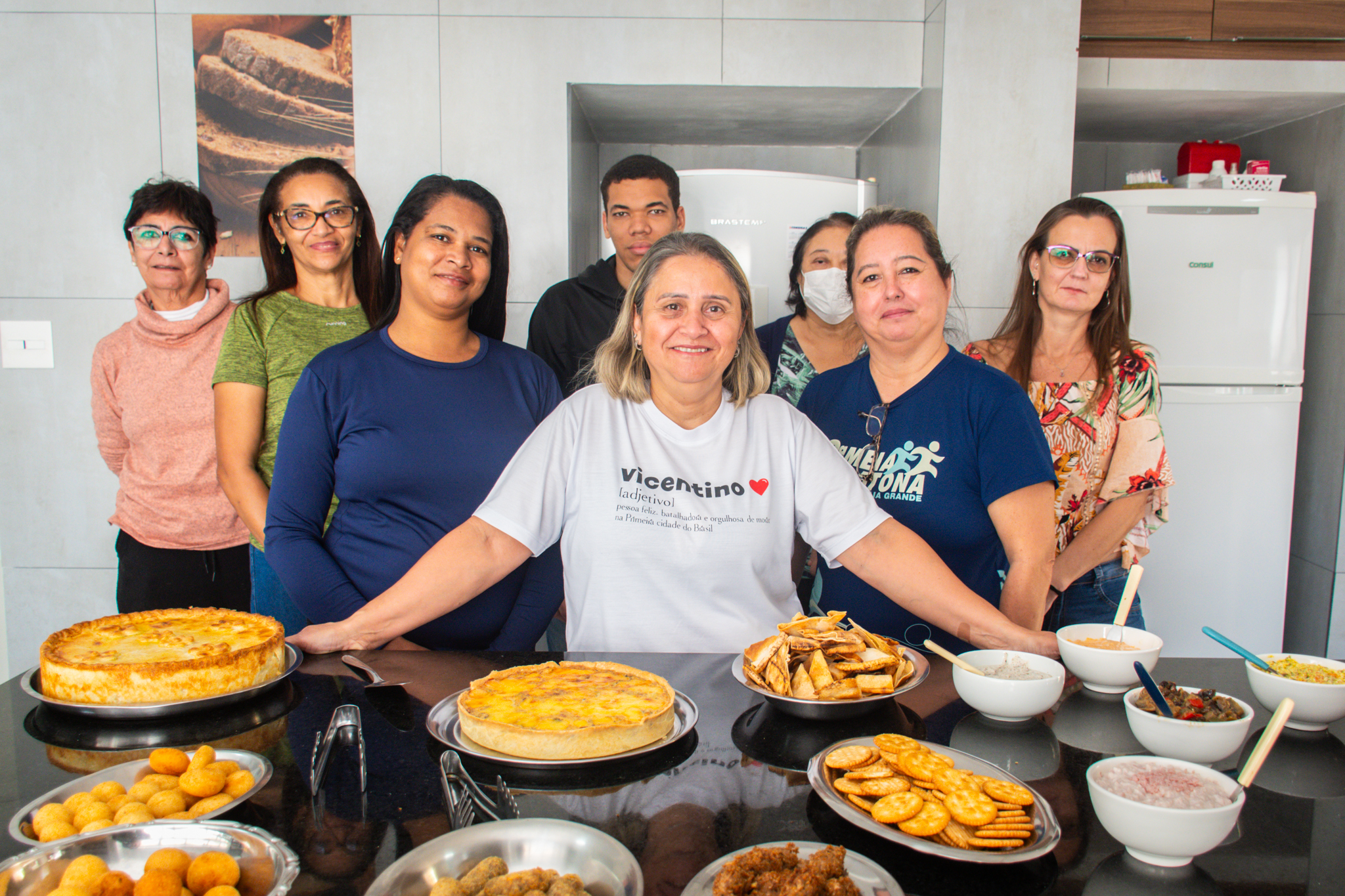 Curso de Salgados Assados transforma moradores de São Vicente em novos talentos da culinária