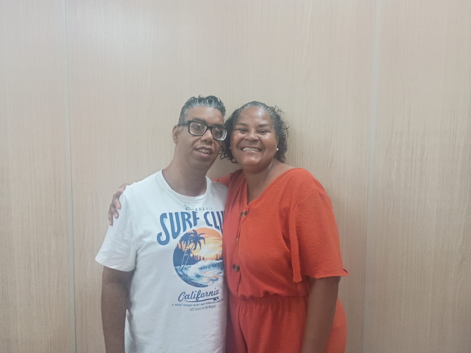 De um momento difícil à descoberta de uma paixão: A história de Cláudia Fagundes da Silva e seu filho, Diego Fagundes do Espírito Santo