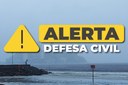 Defesa Civil alerta para previsão de temporal em São Vicente nos próximos dias Defesa Civil alerta para previsão de temporal em São Vicente nos próximos dias