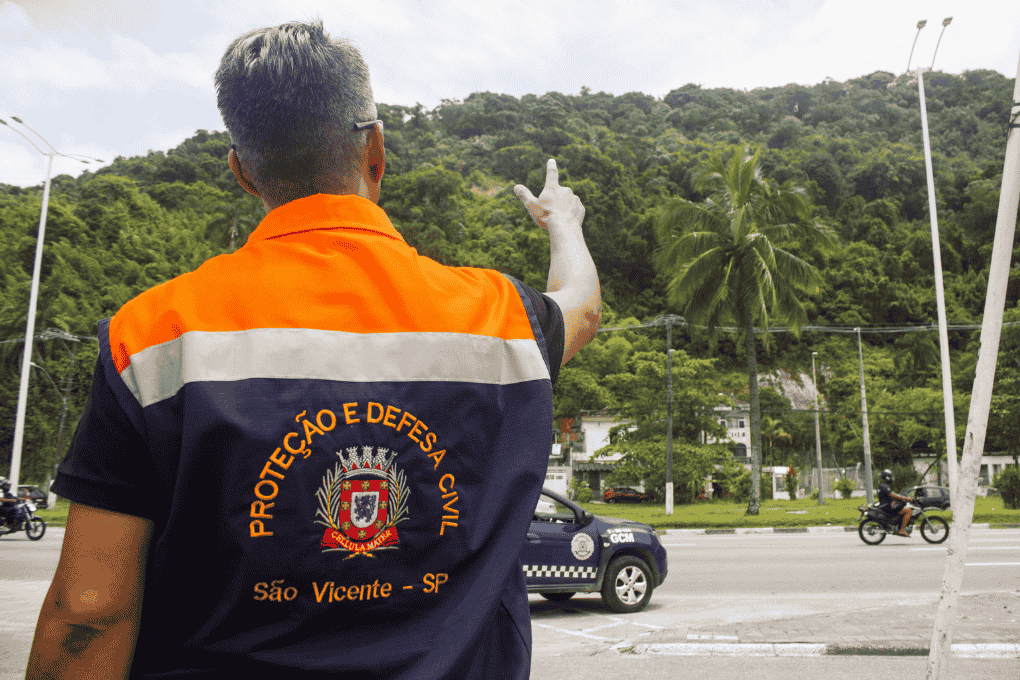 Defesa Civil de São Vicente elabora plano de prevenção a ocorrências de desastres naturais