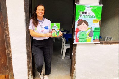 Do luto à transformação, história de Helga inspira crianças, valoriza recicladores e fortalece a cultura da sustentabilidade