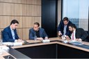 Em Brasília, Kayo Amado busca recursos para projetos de São Vicente Em Brasília, Kayo Amado busca recursos para projetos de São Vicente