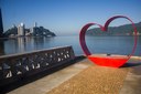 Em clima de romance, Píer dos Apaixonados vira palco de música e arte neste sábado (14) Em clima de romance, Píer dos Apaixonados vira palco de música e arte neste sábado (14)