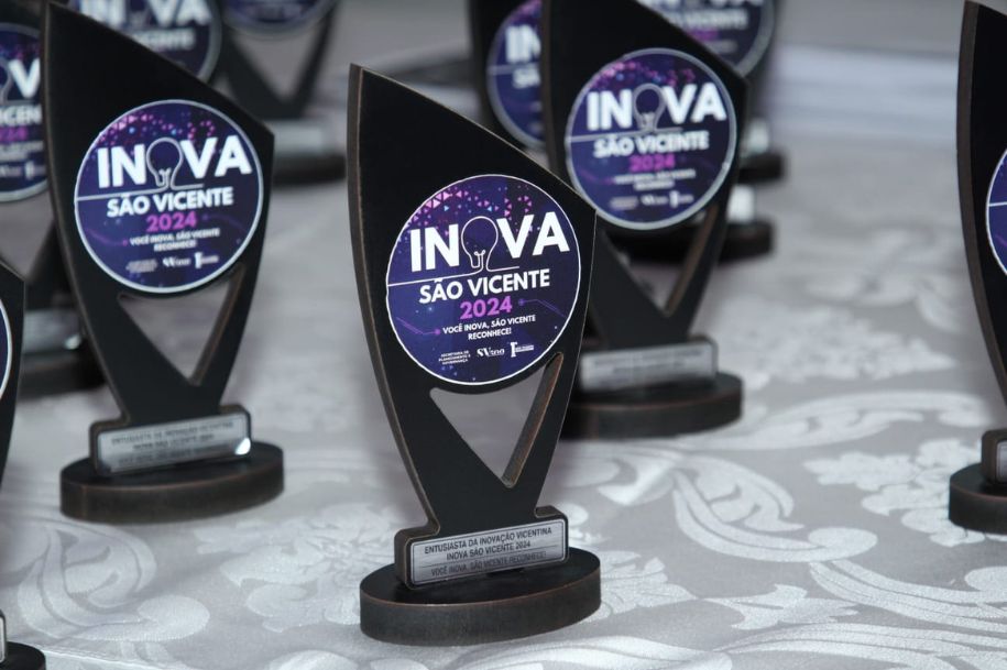 Em noite de gala, 3° Inova São Vicente premia melhores projetos na administração municipal