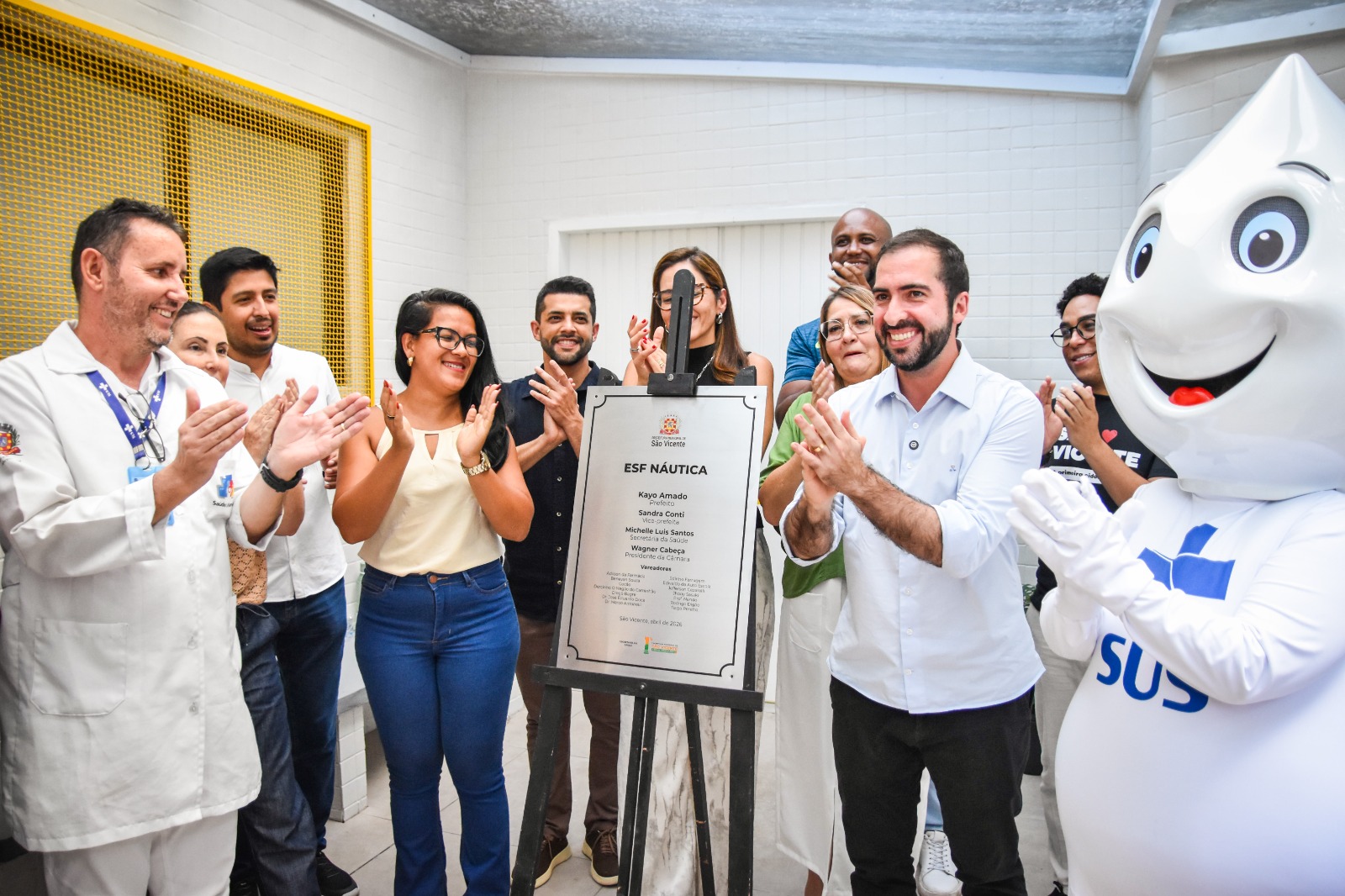 ESF Náutica III é 19ª unidade de saúde reinaugurada após reforma completa em São Vicente