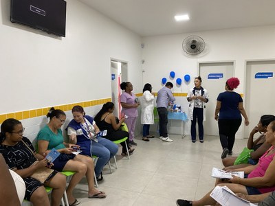 ESF Parque São Vicente promove roda de conversa em alusão à 'Semana de conscientização e prevenção ao câncer'
