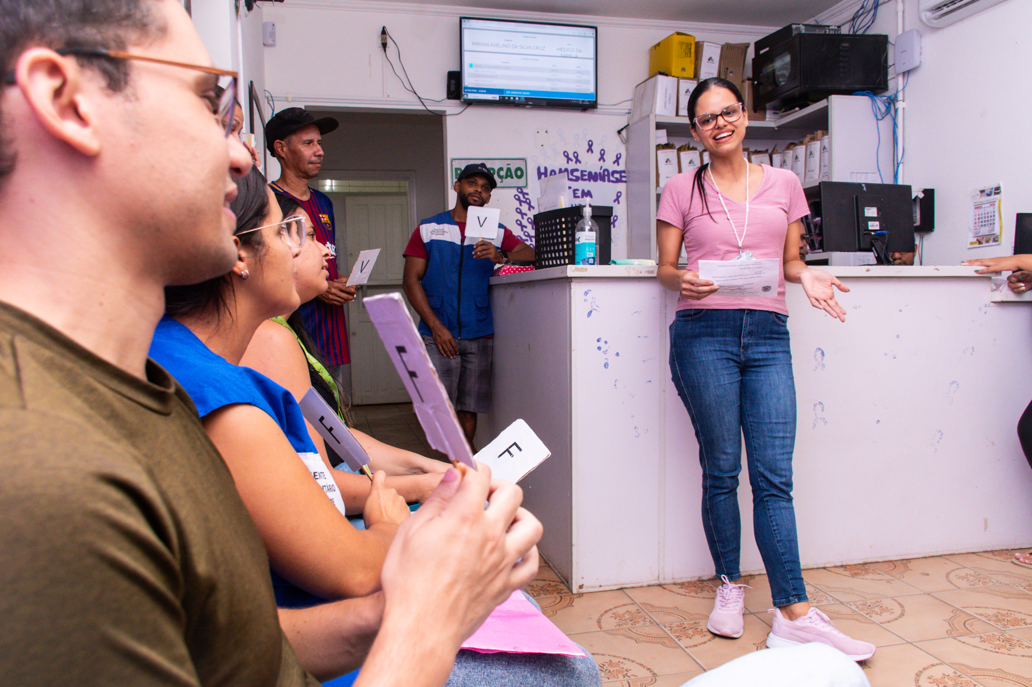 ESF Rio Negro promove jogo e roda de conversa sobre o Dia Mundial da Saúde e Nutrição