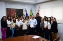 Estudantes apresentam projetos ambientais no Paço Municipal Estudantes apresentam projetos ambientais no Paço Municipal
