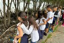Estudantes de São Vicente vivem a conscientização ambiental em manguezal do Mar Pequeno