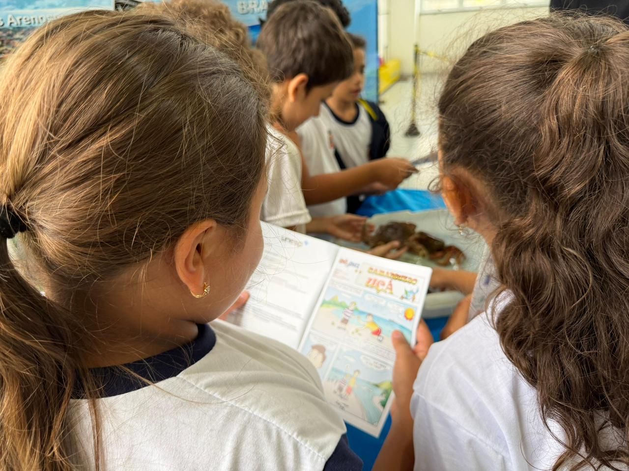 Expedição Oceânica leva alunos de escola integral da Náutica 3 para imersão científica no universo marinho