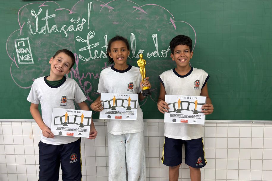Festival do Minuto mobiliza criatividade e conscientização ambiental entre alunos da AMEI Duque de Caxias