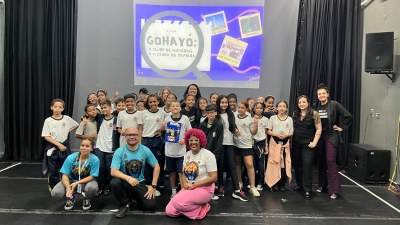 Filme produzido por alunos da AMEI Duque de Caxias retrata lendas de São Vicente