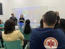 Funcionários do Hospital Doutor Olavo Horneaux de Moura participam de treinamento para o programa 'Melhor em Casa' Funcionários do Hospital Doutor Olavo Horneaux de Moura participam de treinamento para o programa 'Melhor em Casa'
