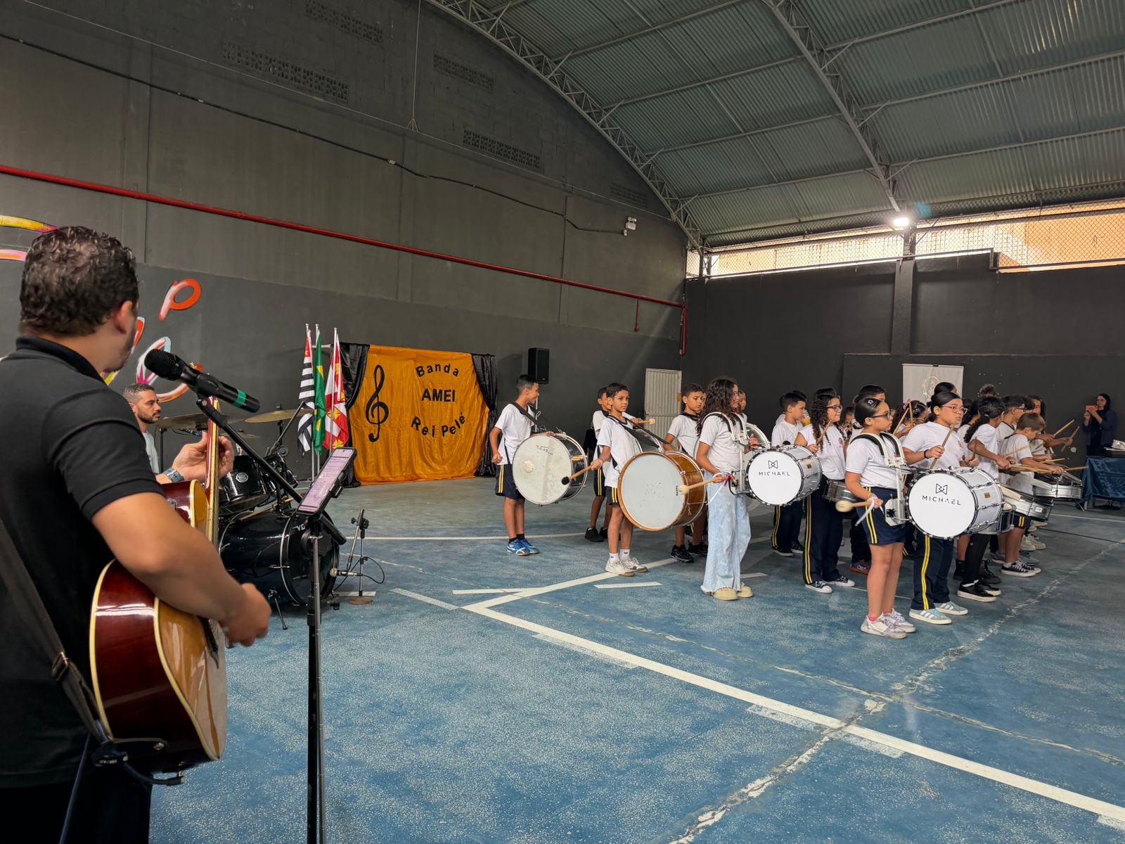 Banda marcial da AMEI Rei Pelé III