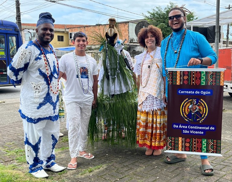 Carreata de Ogum reforça resistência religiosa e cultural em São Vicente neste domingo (1º) - 1.jpeg
