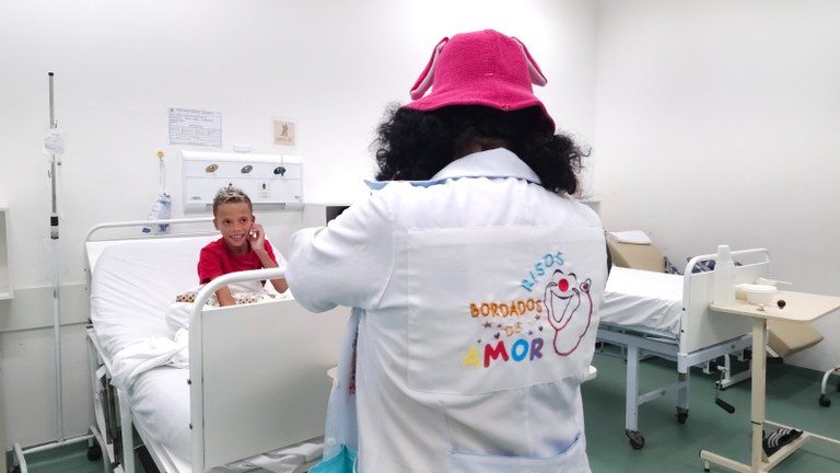 Doutores do Riso retornam ao Hospital do Vicentino com alegria e muitos sorrisos 4