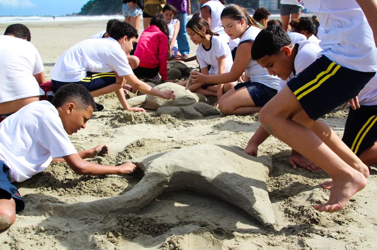 Escultura Cultura Oceânica UNESP