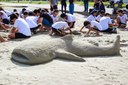 Escultura Oceanica Areia UNESP