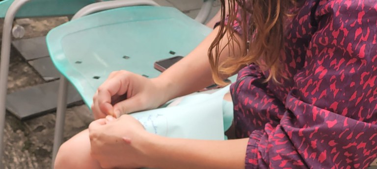 Gestantes de São Vicente participam de palestra sobre direitos e salário-maternidade na ESF Gleba II - 3.jpeg