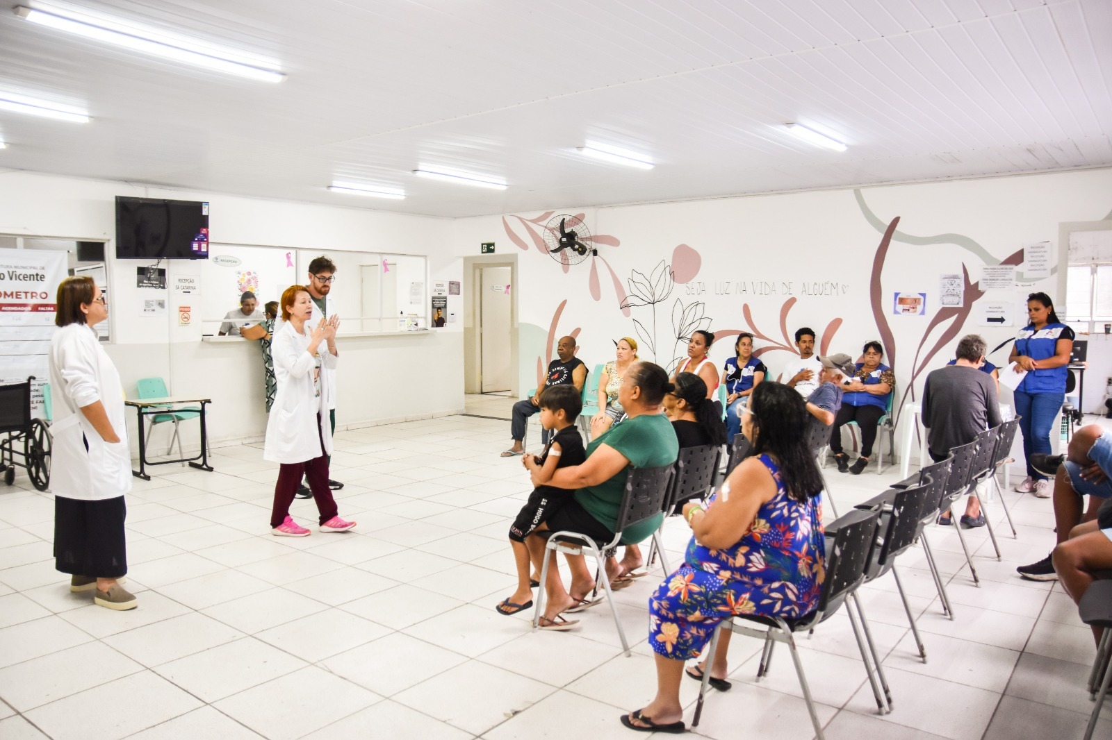 Unidades de saúde de São Vicente realizam palestra de combate à hipertensão e à diabetes - 4.jpeg