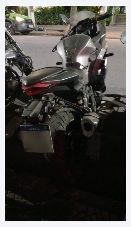 Veículo furtado é recuperado por agentes de trânsito no Centro de São Vicente