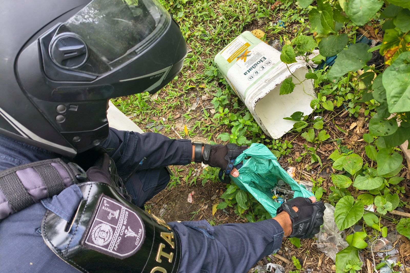 GCM apreende drogas durante patrulhamento na Vila Voturuá